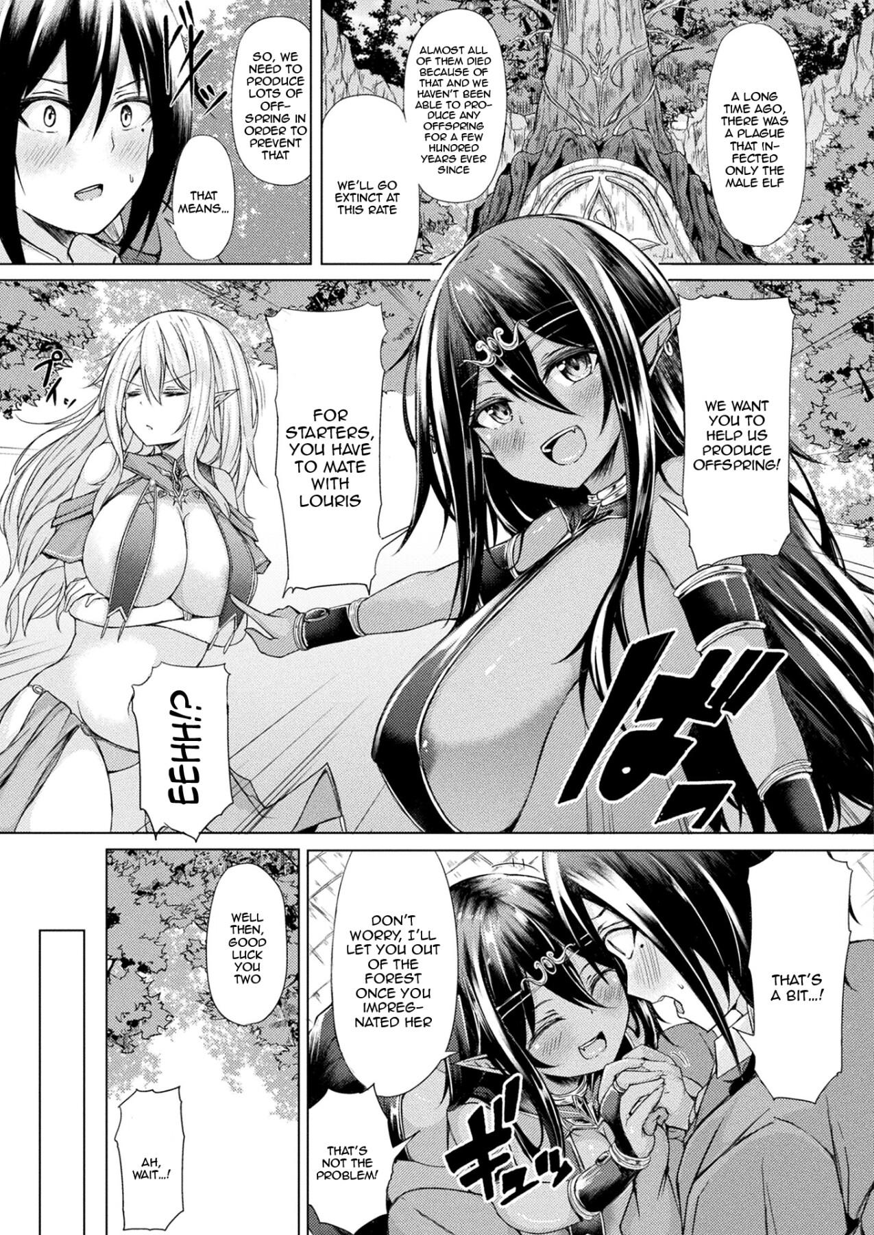 Hentai Manga Comic-The Great Forest Elf Reproduction Plan-Read-3